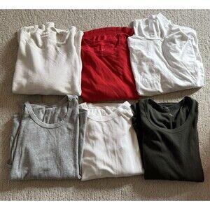 GAP Women’s XXL Long Sleeve Top Lot Bundle (6)